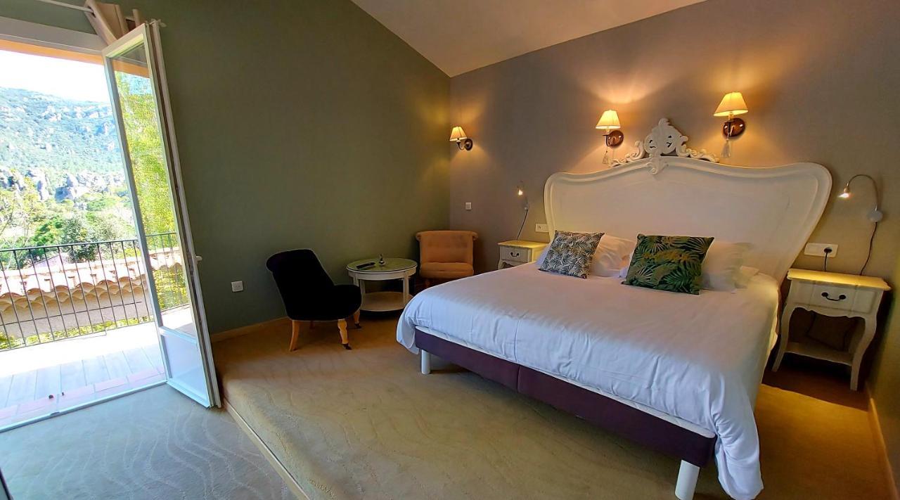 Hotel Les Hauts De Mourèze Eksteriør bilde